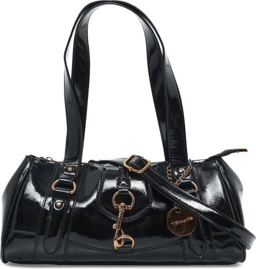 Tamaris Bags Tas Marina Patent BLACK One Size Tamaris Bags Tas Marina Patent BLACK One Size