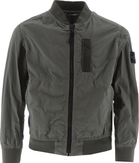 Stone Island Jakke Olive Stone Island 10 år (140) Overgangsjakke Grønn