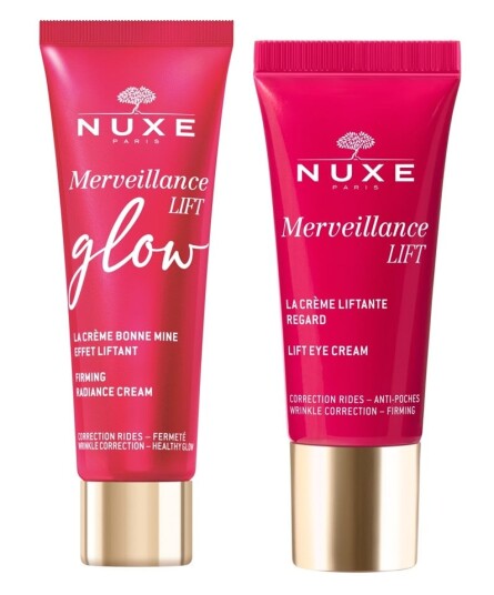 Nuxe Mervellance Lift Glow Firming Creme 50 ml + Nuxe Mervellance Lift Eye Contour Cream 15 ml Nuxe Mervellance Lift Glow Firming Creme 50 ml + Nuxe Mervellance Lift Eye Contour Cream 15 ml