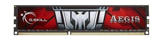 G.Skill AEGIS DDR3-1600 C11 SC - 4GB G.Skill AEGIS DDR3-1600 C11 SC - 4GB