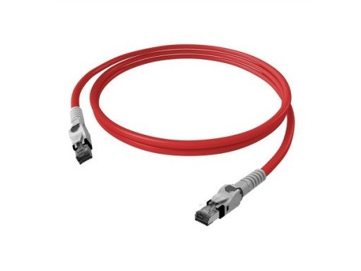 Easylan Varioboot Cat.6A Patch Kabel S/Ftp Rød 2M 