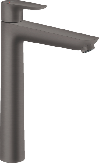 Hansgrohe Talis E servantbatteri 240 Uten bunnventil, Børstet Sort Krom Hansgrohe Talis E servantbatteri 240 Uten bunnventil, Børstet Sort Krom
