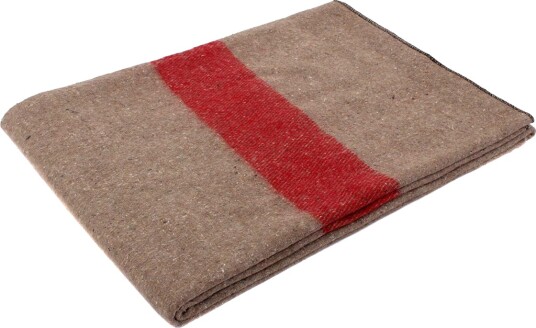 Rothco sveitsisk ullteppe Replica Brown / Red Brun Rothco sveitsisk ullteppe Replica Brown / Red Brun