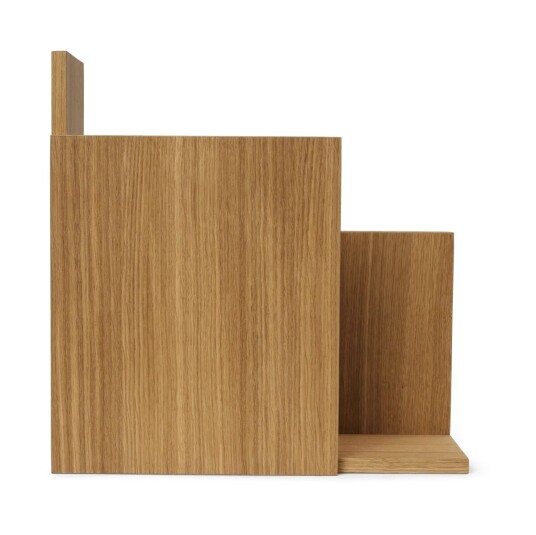 Ferm Living Stagger hylle square Oiled Oak