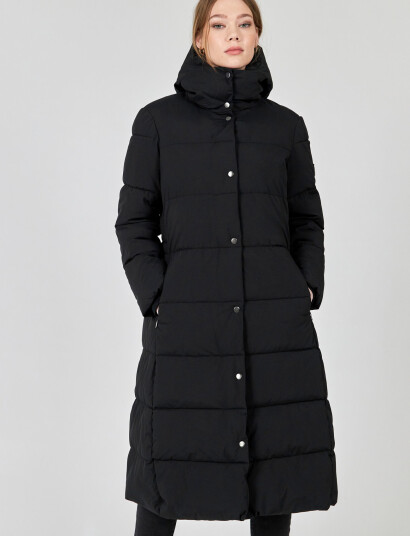 Jofama Savannah Long Puffer Coat Black 32