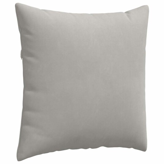 Sofaputer 2 pcs Lysegrå 80 x 80 cm stoff