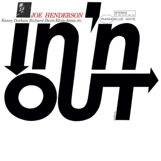 Joe Henderson In & Out Blue Note 80 Vinyl Reissue Series LP/Vinyl Joe Henderson In & Out Blue Note 80 Vinyl Reissue Series LP/Vinyl