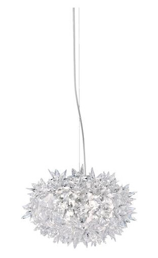 Kartell Bloom Taklampe S2 Krystall