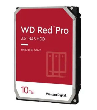 Wd Red Pro Nas 10tb 3.5" 7,200rpm Sata-600
