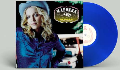 Madonna Music Limited Edition Vinyl Blue