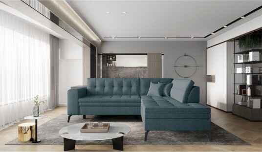 Seksjon Eltap Lanvin 260x210x93 cm Borneo 38 Grønn Høyre Seksjon Eltap Lanvin 260x210x93 cm Borneo 38 Grønn Høyre