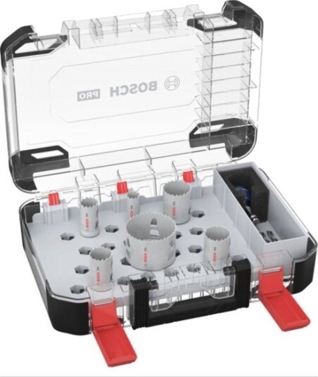 Bosch Tilbehør 2608594423 Stikksagsett 19 Mm, 25 Mm, 30 Mm, 35 Mm, 40 Mm, 68 Mm 1 Stk