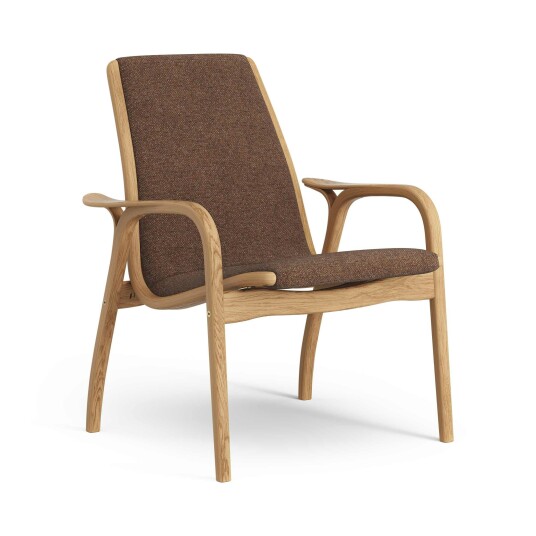 Swedese Laminett Lenestol Stoff Oljet Eik / Rust Swedese Laminett Lenestol Stoff Oljet Eik / Rust