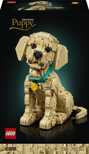 LEGO Golden Retriever Valp