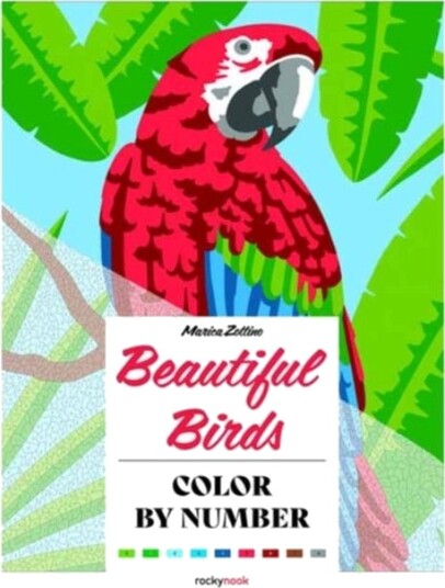 Beautiful Birds: Color By Number
