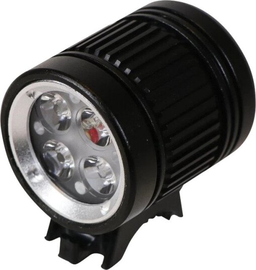 Sykkellykt Dresco XP-G LED med Batteripakke 1100 lm 7,4 V/4400mAh 4 lysniver svart