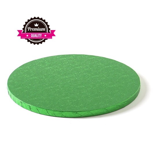 Kake Drum Rund Grønn 40cm Kake Drum Rund Grønn 40cm