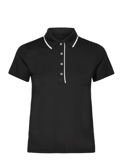 PUMA Golf W Cloudspun Bridges Ss Polo - Black - M