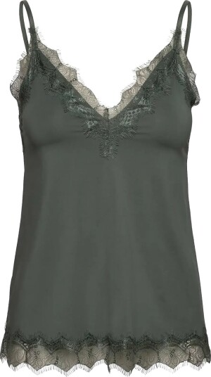 Rosemunde Rwbillie Sl Lace Strap Top Green 36