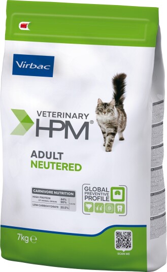 Virbac Tørrfôr Veterinary Adult Hpm Neutered Cat 7 kg