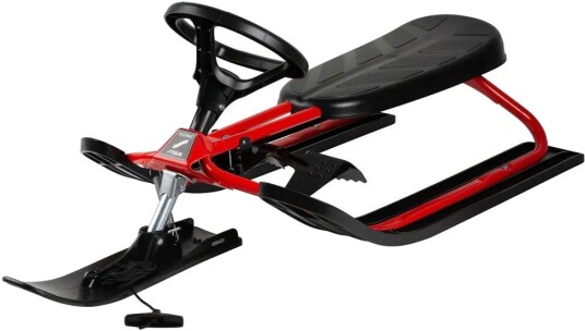 Stiga Snowracer Iconic rattkjelke rød Stiga Snowracer Iconic rattkjelke rød