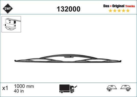 Viskerblad SWF 132000