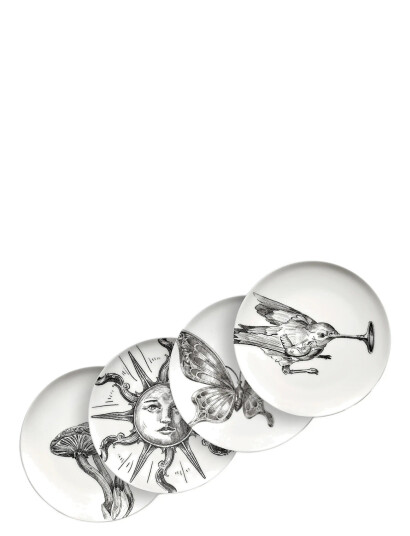 Serax Bread Plate Set/4 Unity White Ø 12 CM Serax Bread Plate Set/4 Unity White Ø 12 CM