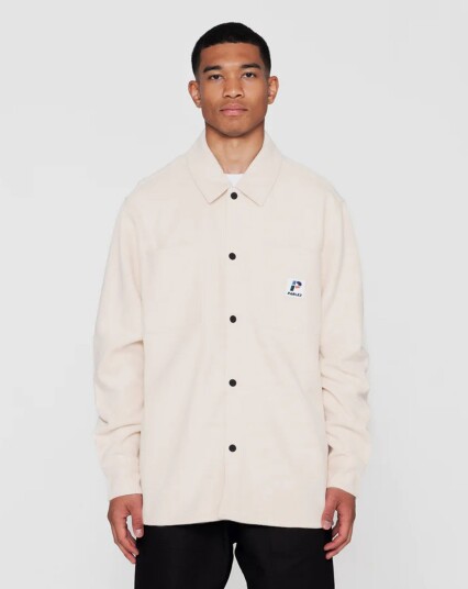 Parlez Skipper Fleece Shirt Hvit