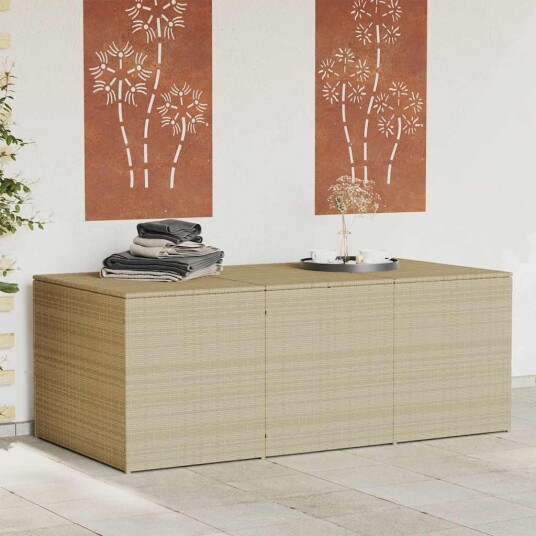 Putekasse blandet beige 984L cm polyrotting Putekasse blandet beige 984L cm polyrotting
