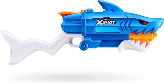 X-Shot Vannpistol Shark Attack Fast-Fyll 700 ml Blå X-SHOT OneSize Leketøy