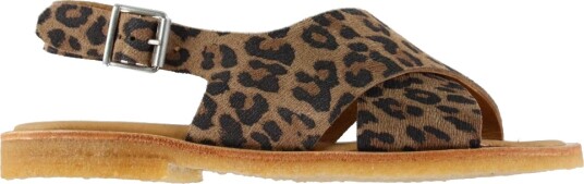 Angulus Sandaler Leopard Angulus 38 Sandals Brun Svart