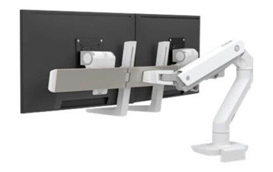 Ergotron HX Dual Monitor Arm Low-Profile Top Mount C-Clamp Ergotron HX Dual Monitor Arm Low-Profile Top Mount C-Clamp