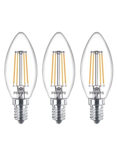Philips LED-lyspære LED classic 40W B35 E14 WW CL ND3PFDisc E14
