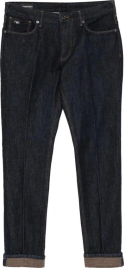 Emporio Armani, Herre, Jeans, Blå, W31,