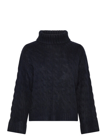 Lollys Laundry Resnoll Knit Jumper Ls - Navy - L