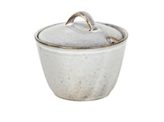Sukkerskål, Nordic Sand Ø 10 cm