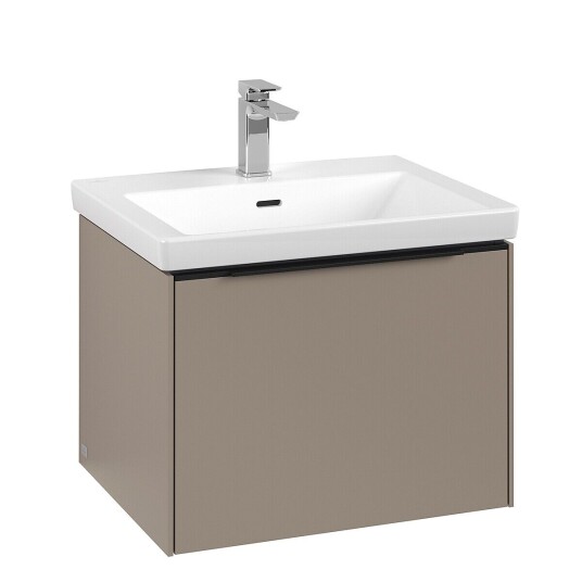 Villeroy & Boch  Subway 3.0 Servantskap m/1 skuff 572x429x478 mm Taupe Matt
