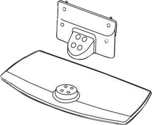 LG Gulvstativ for LCD TV 50"-55" med skrivebordsmontering AM-ST19CD LG Gulvstativ for LCD TV 50"-55" med skrivebordsmontering AM-ST19CD