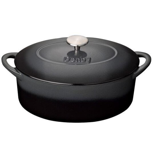 Denby Halo støpejernsgryte 28 cm svart Denby Halo støpejernsgryte 28 cm svart