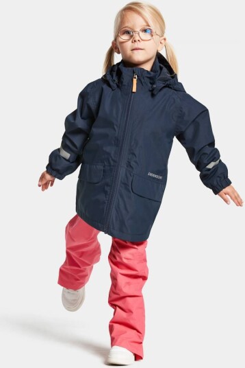 Didriksons Norma 2 Jacket Kids Navy Navy 100