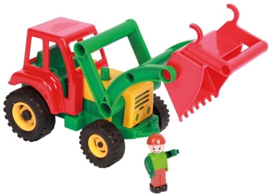 Lena 04161 Traktor Inne/Ute 2 År Plast Flerfarget