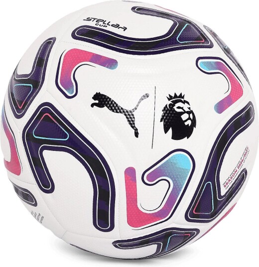 PUMA Fotball Stellar Cup Premier League Reactivity WP Hvit/Multicolor Str. 4