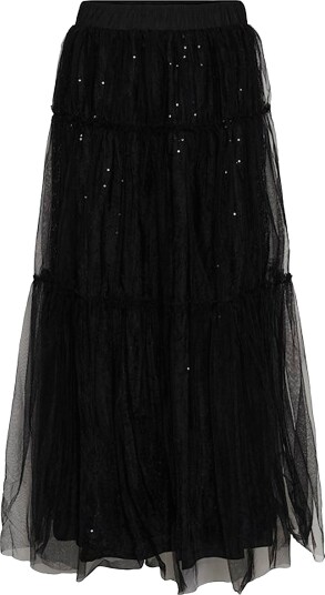 Cream Maxiskjørt Crfilina Skirt Svart