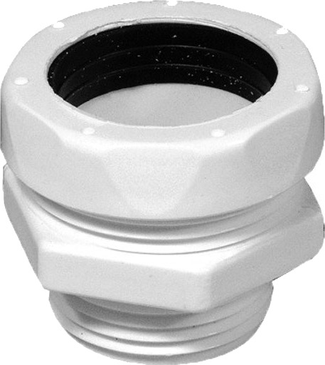 Purus Overgang Ø32mmx1"x3/4" Plast Hvit 10 pakning