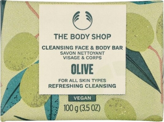 The Body Shop Olive Cleansing Face & Body Bar 100 g