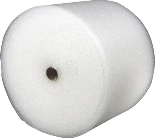 Coated Boblefolie 750 Mm X 100.00 M 2 Lag Coex Film Hvid Translucent Lille Boble Pose A 2 Ruller 2 Stk.