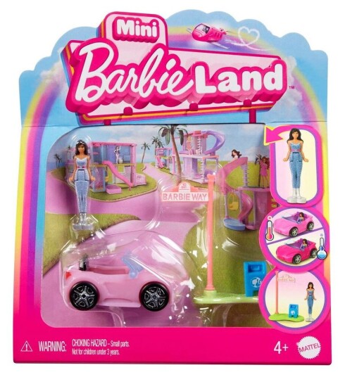 Barbie Mini BarbieLand Doll and Vehicle