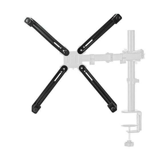 Nedis VESA Adaptersett for 13-27" Skjermer - Montering av Ikke-VESA Modeller Nedis VESA Adaptersett for 13-27" Skjermer - Montering av Ikke-VESA Modeller