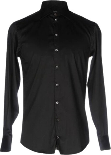 Emporio Armani Herre Skjorter Svart 3XL,
