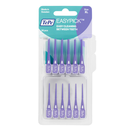 TePe EasyPick Tannpirker Brushes XL Extra Large LILLA